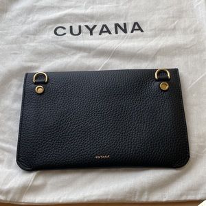 NWOT Cuyana system flap bag, black